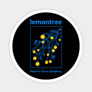 Lemon Tree Natures Citrus Symphony Magnet